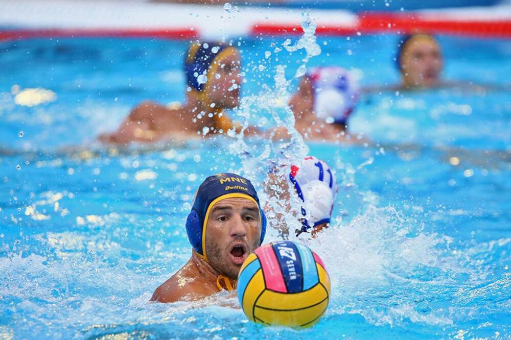 Hrvatska - Crna Gora vaterpolo Barselona 2018., Foto: Bcn2018