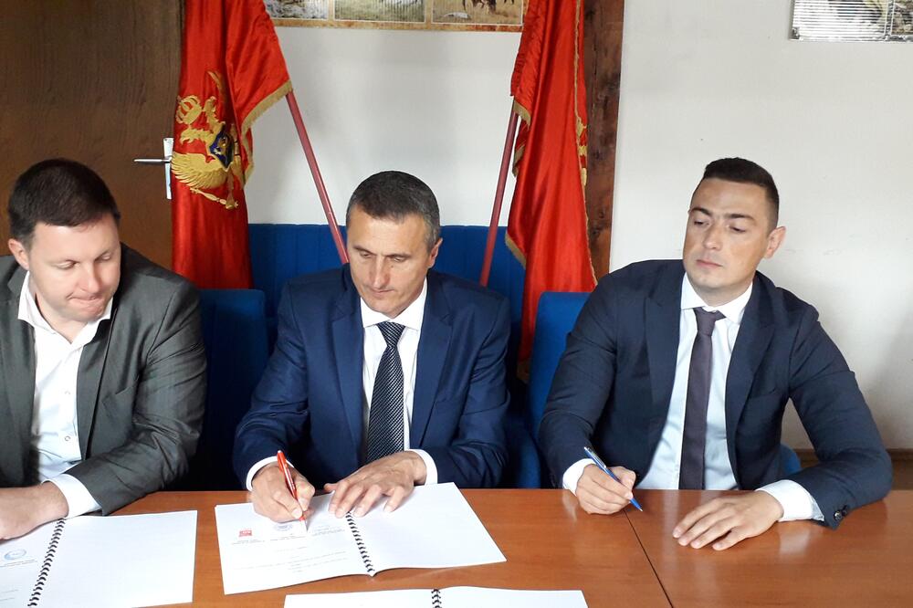 potpisivanje sporazuma, DPS, SD, Kolašin, Foto: Dragana Šćepanović