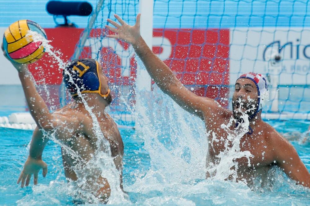 Vaterpolo Hrvatska - Crna Gora Barselona 2018., Foto: Bcn2018/facebook