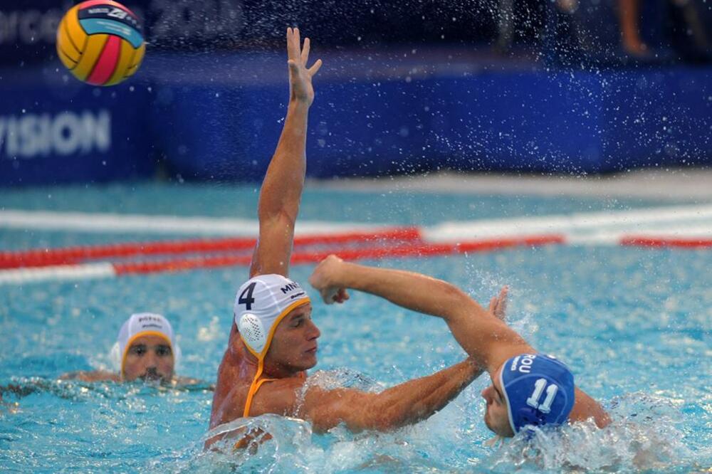 Crna Gora - Rumunija Vaterpolo reprezentacija Barselona 2018, Foto: Bcn2018/facebook