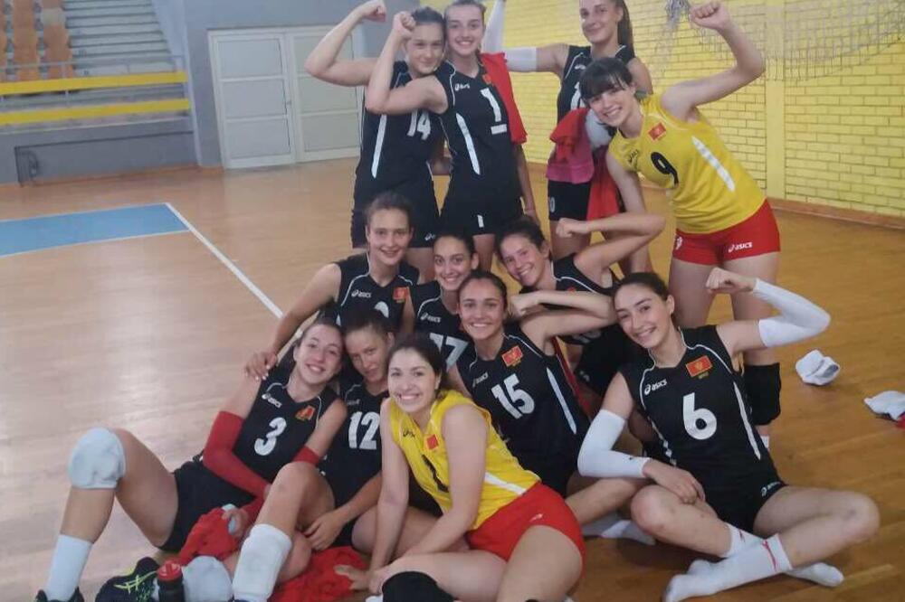 Ženska kadetska odbojkaška reprezentacija, Foto: OSCG