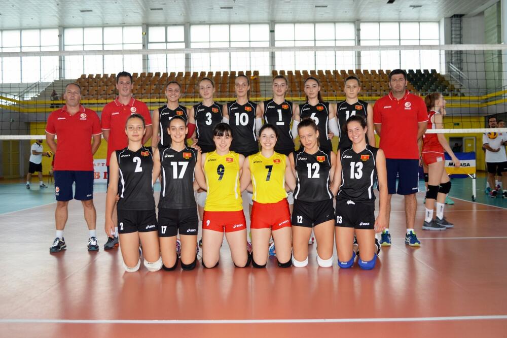 Ženska kadetska odbojkaška reprezentacija, Foto: OSCG