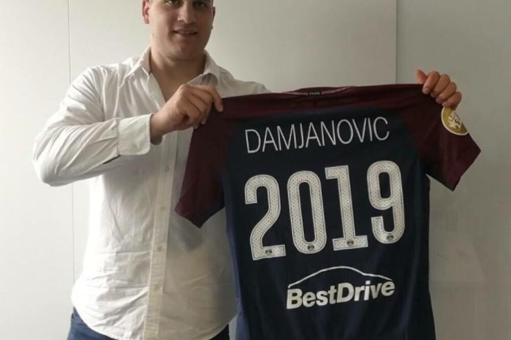 Jovo Damjanović, Foto: Www.psg.fr