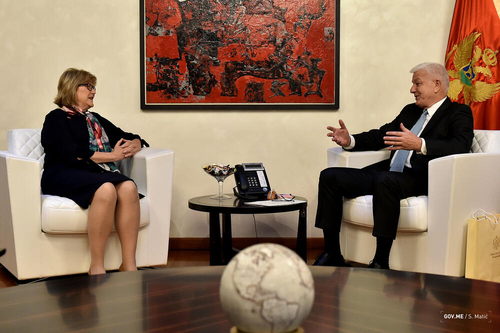 Margaret En Uehara, Duško Marković, Foto: Vlada Crne Gore