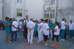 Peti dan štrajka zaposlenih u Bolnici Meljine: Podrška stiže od...