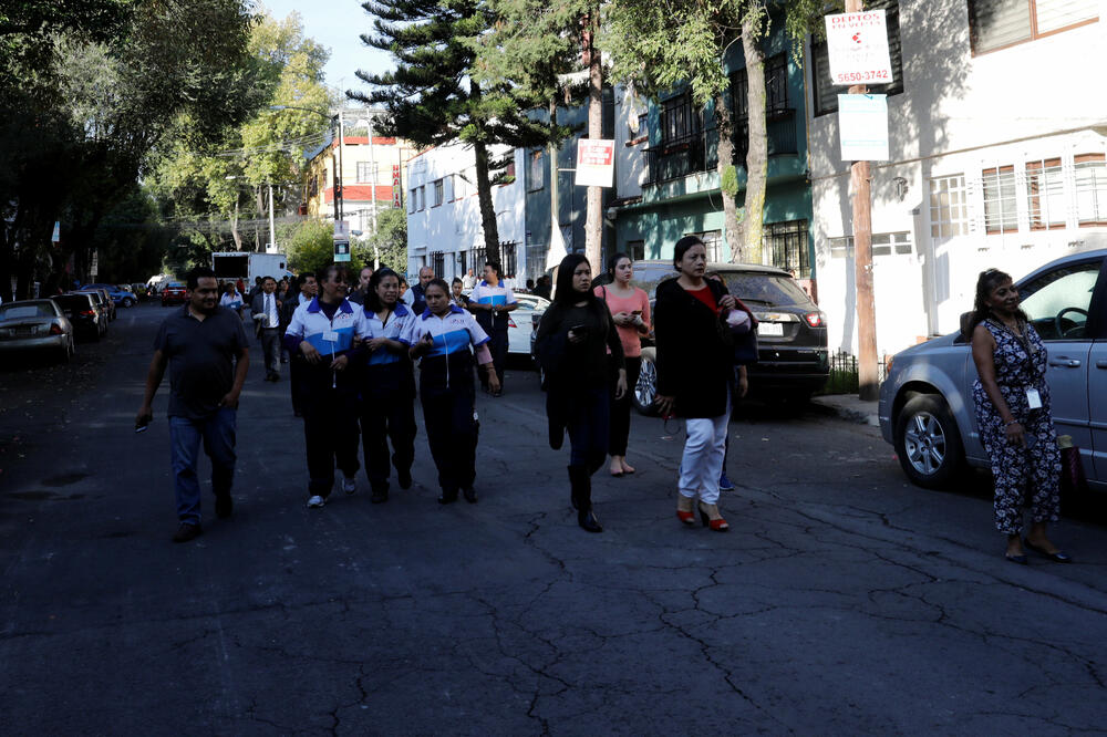 Meksiko zemljotres, Foto: Reuters