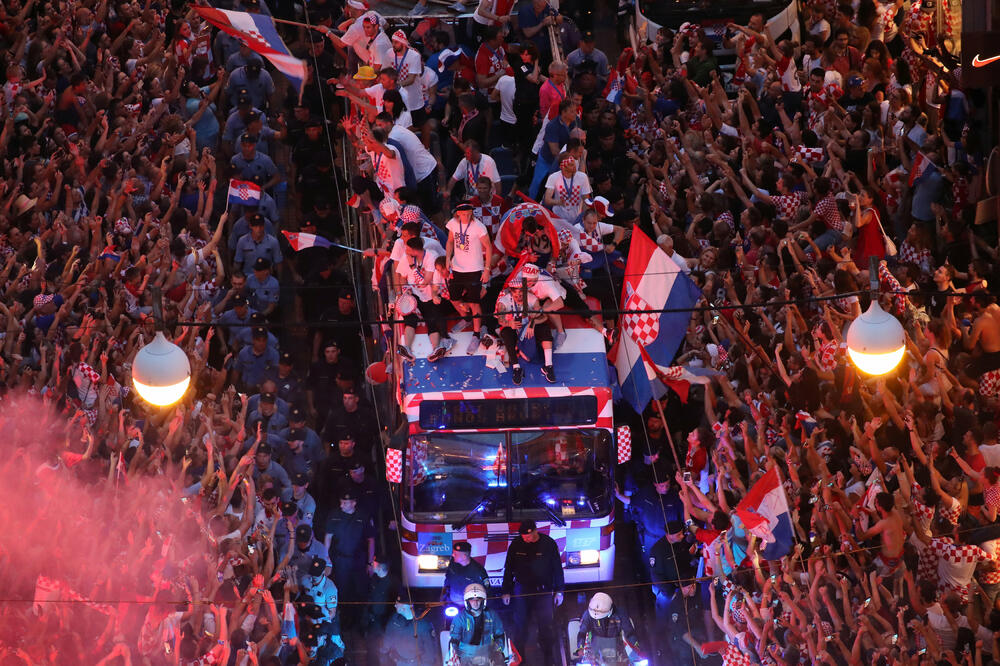 Hrvatska doček, Foto: Reuters