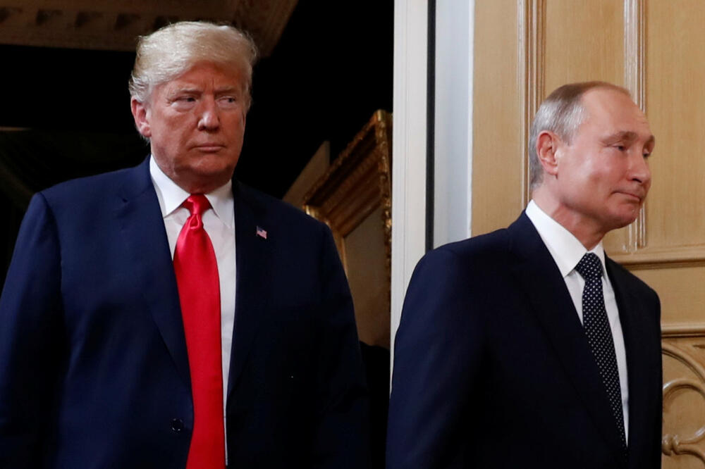 Donald Tramp, Vladimir Putin, Foto: Reuters