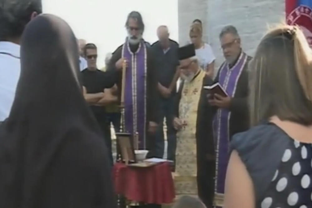 parastos Herceg Novi, Foto: Screenshot (RTCG)