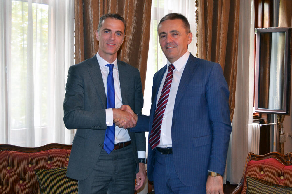 Richard Doornbosch, Radoje Žugić, Foto: Centralna banka Crne Gore