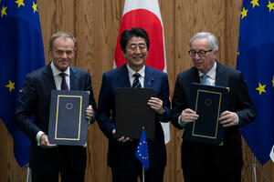 Tusk: Trgovinski sporazum EU-Japan poruka protiv protekcionizma