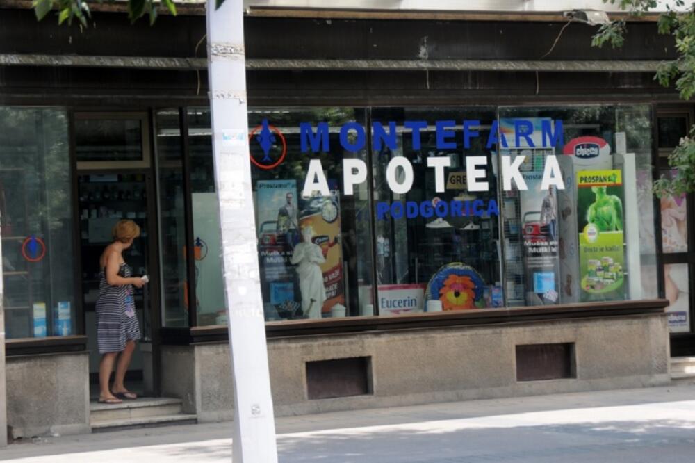 Montefarm, apoteka, Foto: Luka Zeković