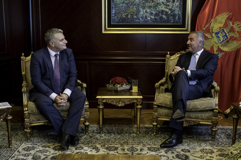 Milo Đukanović POSP, Foto: Kabinet predsjednika Crne Gore