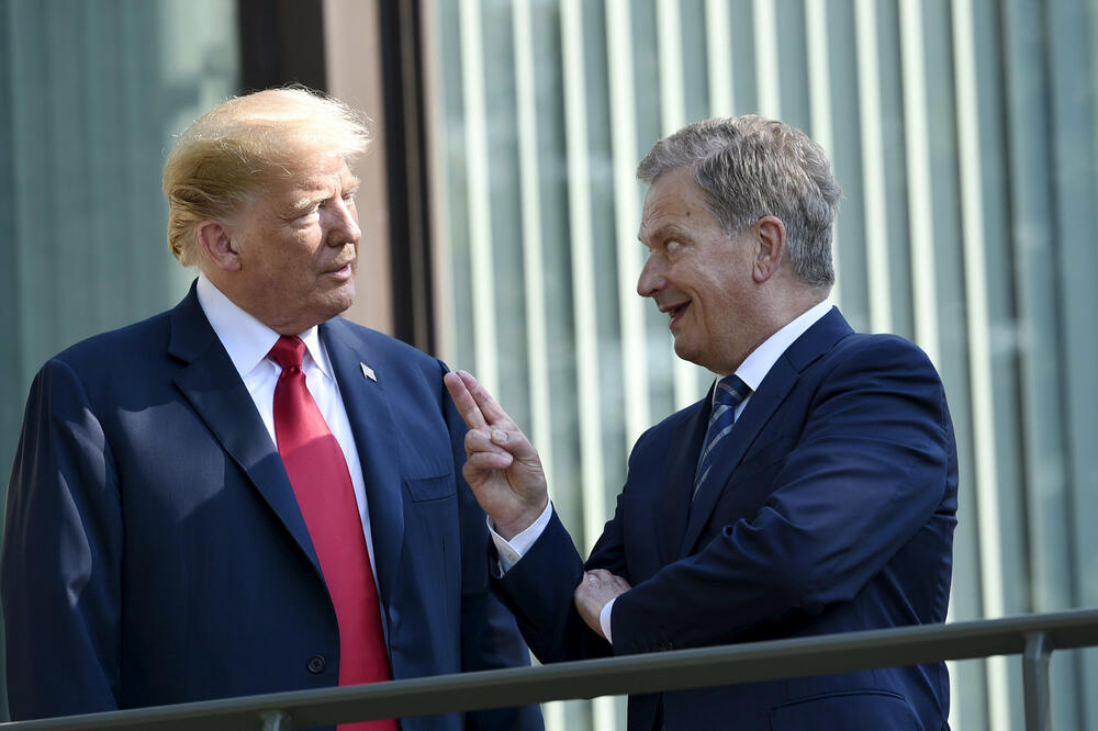 Donald Tramp, Sauli Ninisto, Foto: Reuters