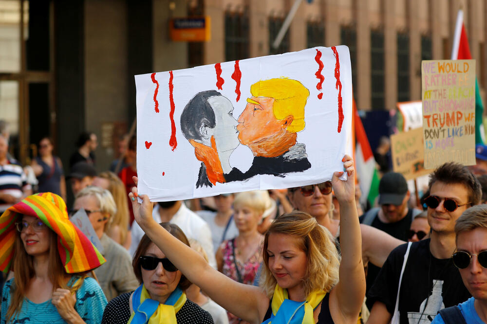 Vladimir Putin, Donald Tramp, Helsinki, Foto: Reuters