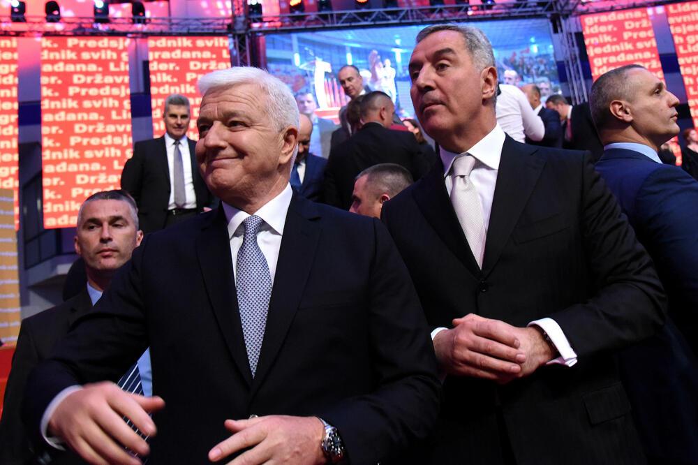 Duško Marković, Milo Đukanović, Foto: Boris Pejović