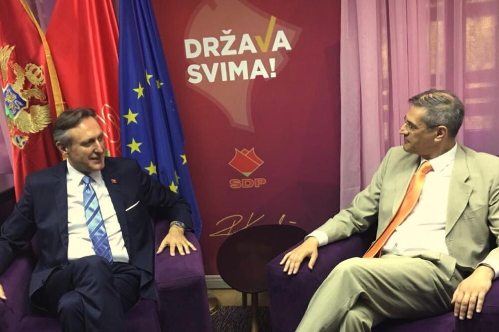 Ranko Krivokapić, Luka Celioli, Foto: SDP