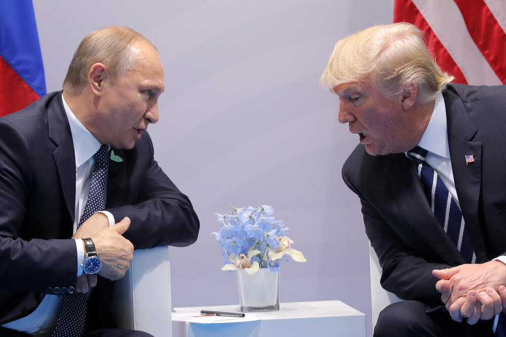 Donald Tramp, Vladimir Putin, Foto: Reuters