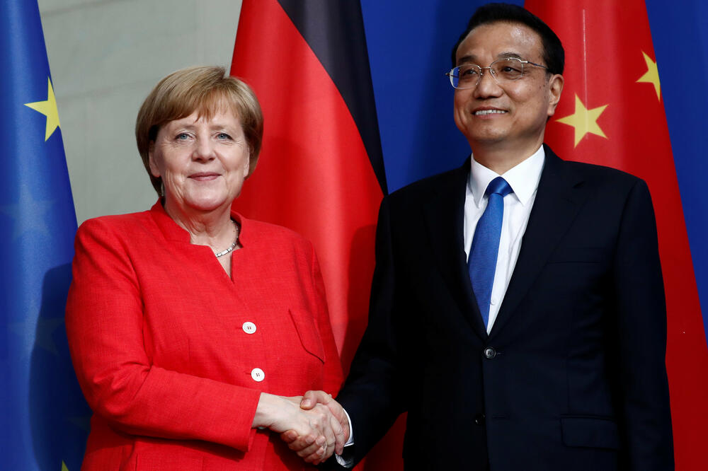 Angela Merkel, Li Kećijang, Foto: Reuters