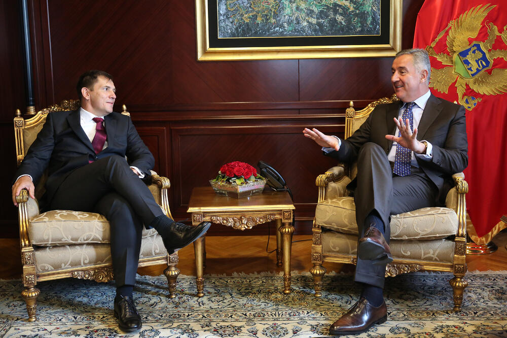 Milo Đukanović, Karel Urban, Foto: Kabinet predsjednika Crne Gore