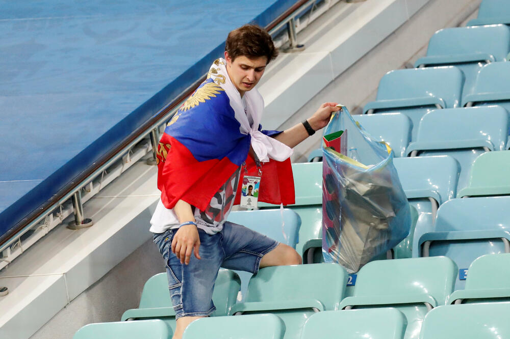 Navijač Rusije, Foto: Sports.ru