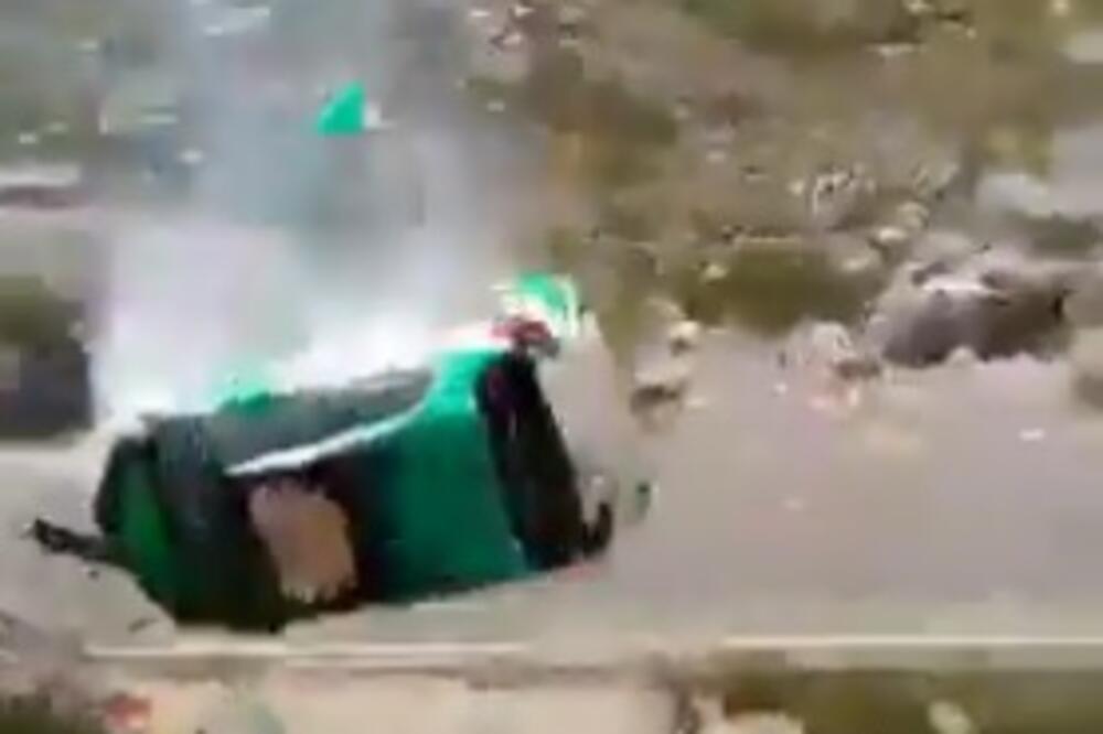 Lovćen 2018. sudar, Foto: Printscreen