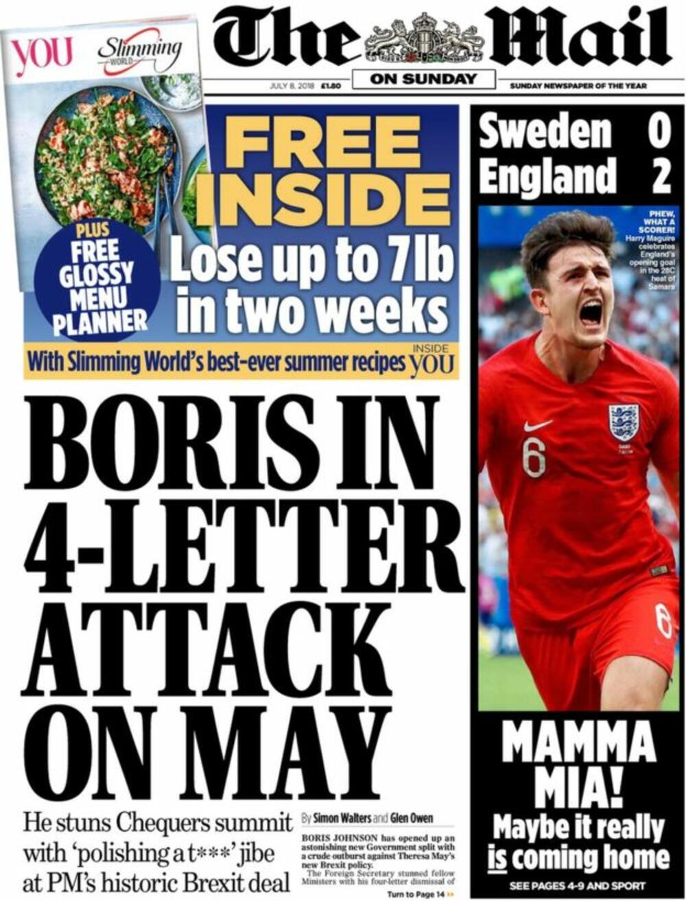 Naslovne strane Englezi