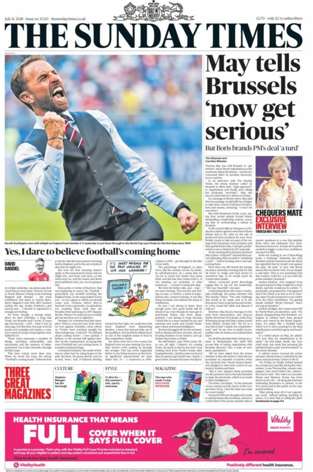 Naslovne strane Englezi