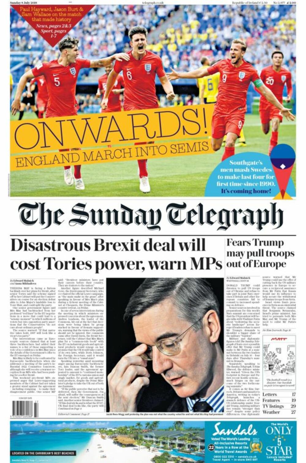 Naslovne strane Englezi