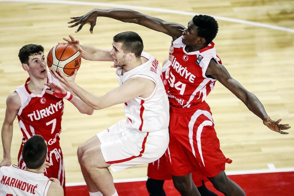 Crna Gora - Turska kadetska košarkaška reprezentacija, Foto: Fiba.basketball