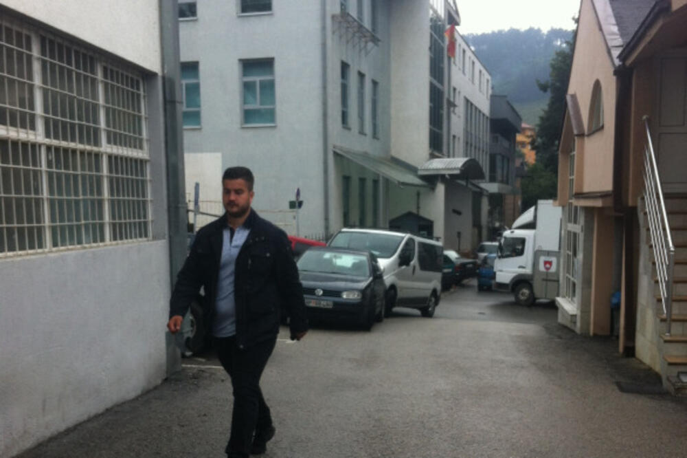 Amer Kadić ispred suda u Bijelom Polju (arhiva), Foto: Jadranka Ćetković