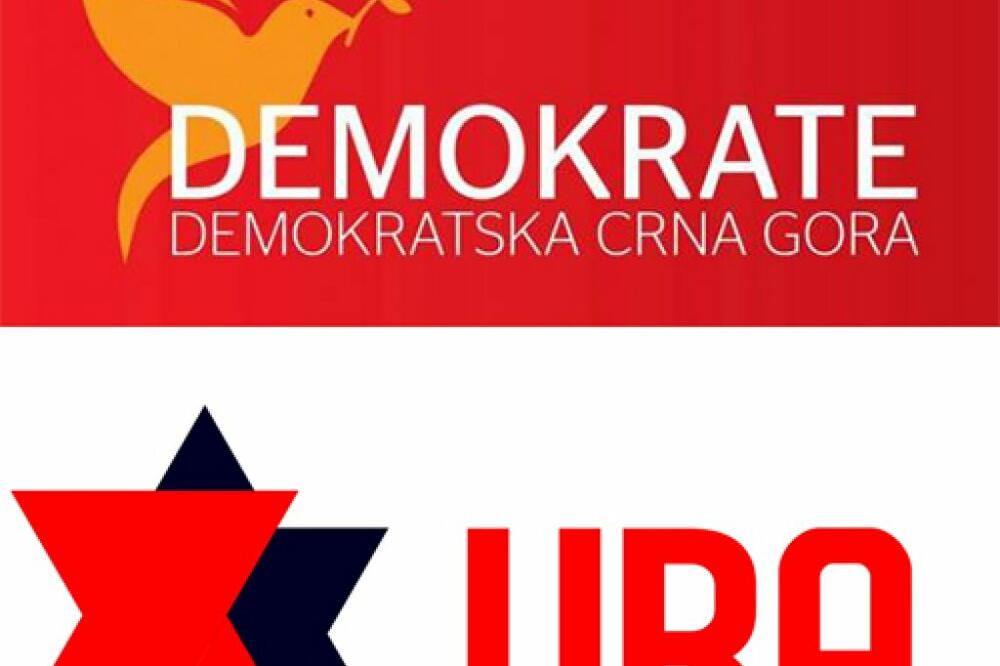 Demokrate, URA, logo, Foto: Demokratska Crna Gora