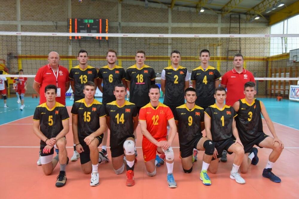 Muška juniorska odbojkaška reprezentacija, Foto: OSCG