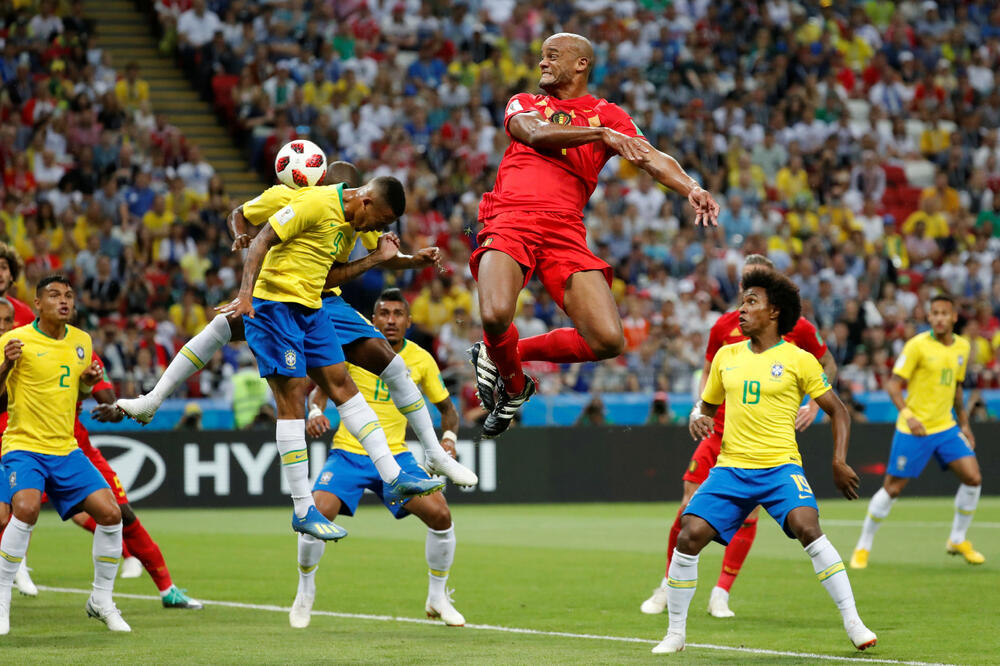 brazil belgija, Foto: Reuters