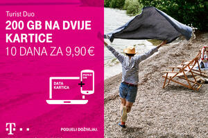 Nova Telekom pripejd Turist Duo ponuda