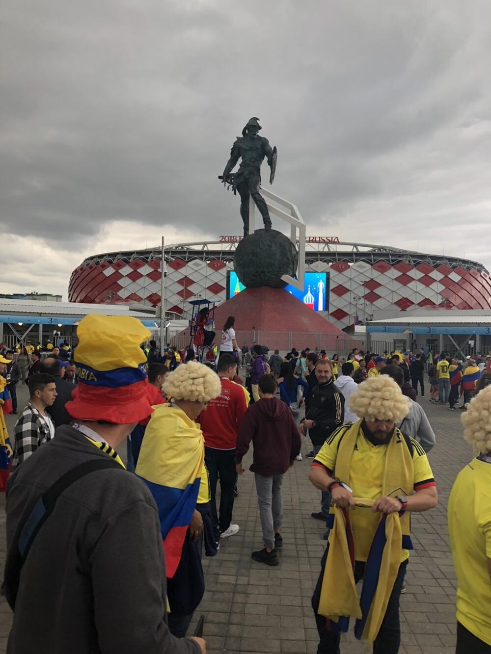 navijači Kolumbije