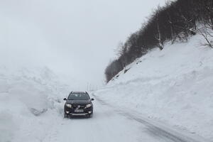 Kamionima zabranjen saobraćaj na putu Šavnik-Žabljak
