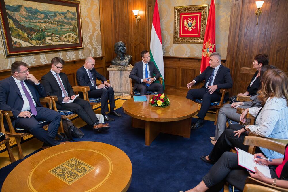 Peter Sijarto, Ivan Brajović, Foto: Skupština Crne Gore