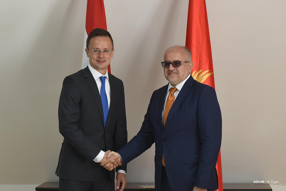 Peter Sijarto, Srđan Darmanović, Foto: Ministarstvo vanjskih poslova