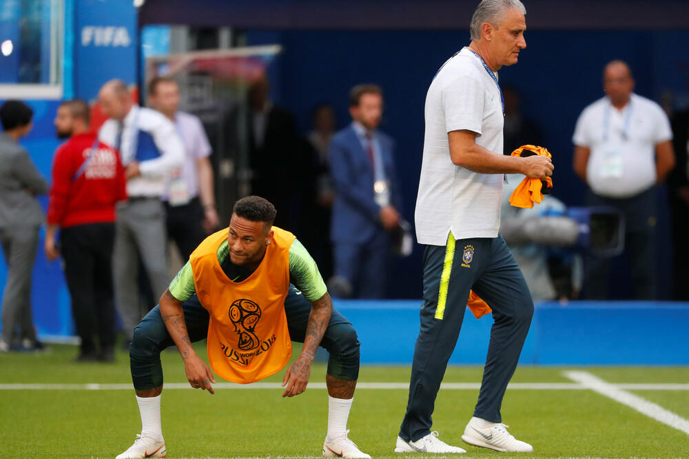 Nejmar Brazil Tite Mundijal u Rusiji, Foto: Reuters