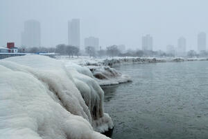 Smrzavanje u Čikagu: Zbog vjetra se očekuje temperatura od minus...