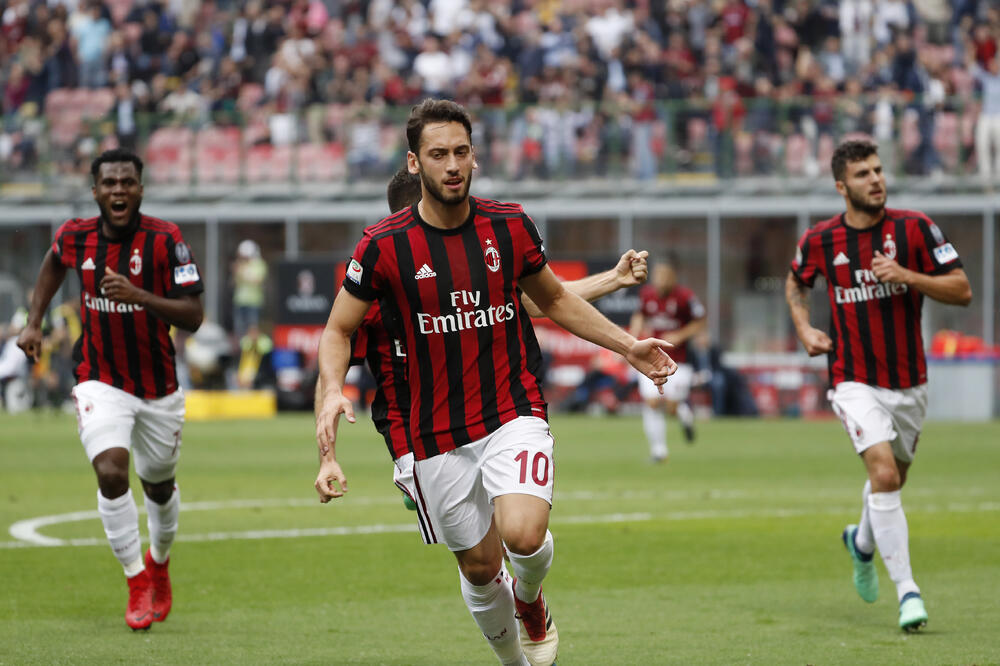 Hakan Čalhanoglu, Milan, Foto: Beta/AP