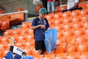 Japanski navijači očistili stadion u Jekaterinburgu