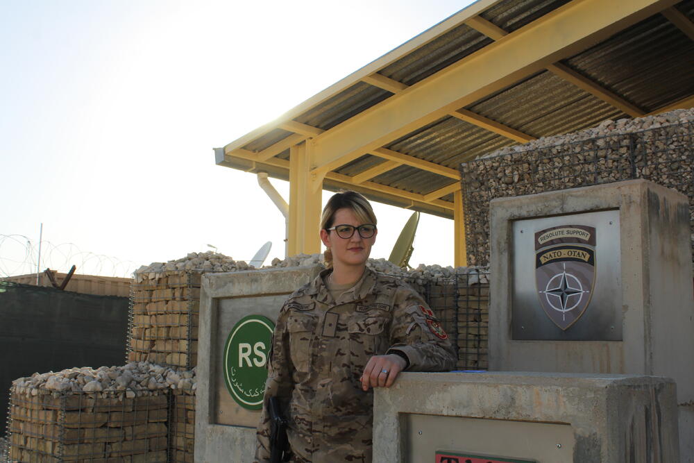 Vojska Crne Gore Avganistan, Vojska Avganistan, VCG AVganistan