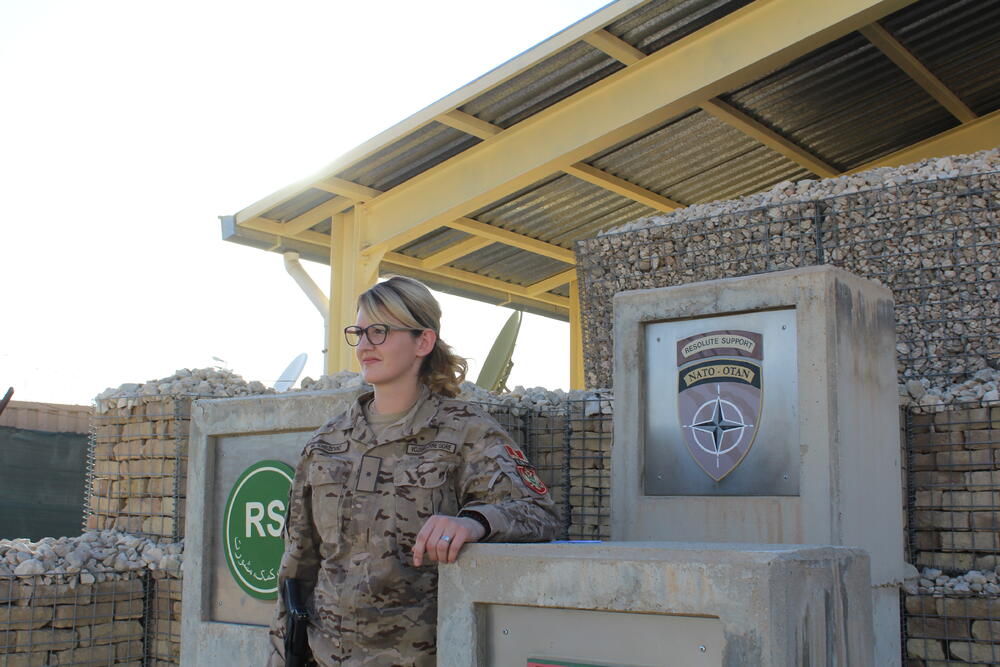 Vojska Crne Gore Avganistan, Vojska Avganistan, VCG AVganistan