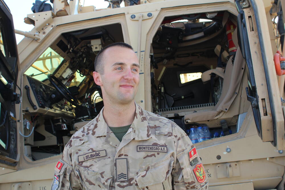 Vojska Crne Gore Avganistan, Vojska Avganistan, VCG AVganistan