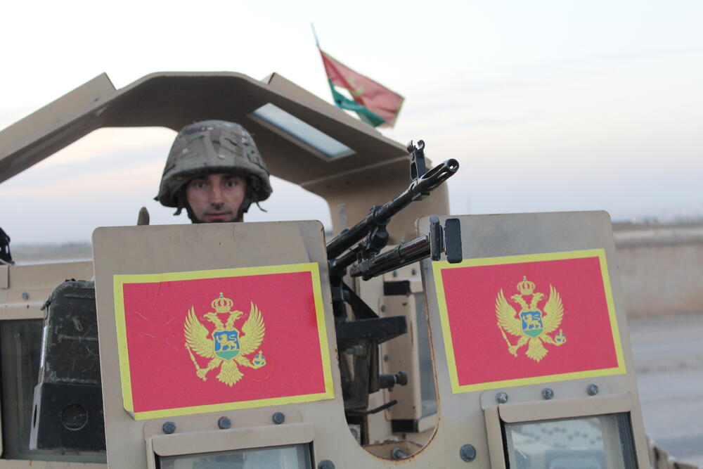 Vojska Crne Gore Avganistan, Vojska Avganistan, VCG AVganistan