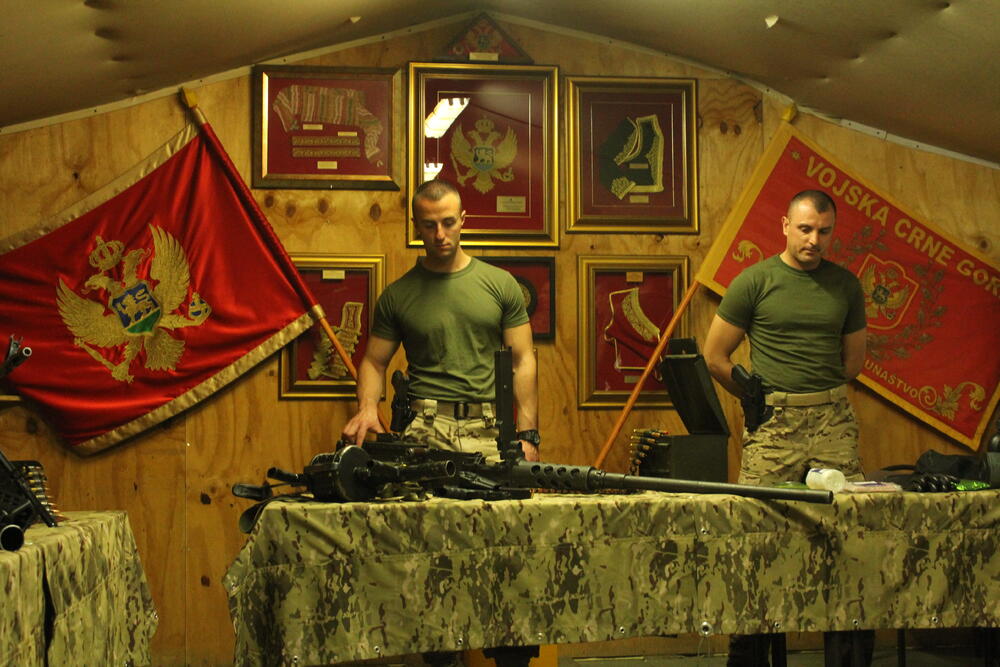 Vojska Crne Gore Avganistan, Vojska Avganistan, VCG AVganistan