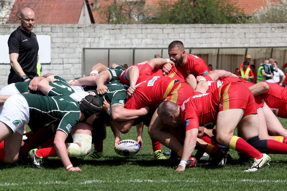 Ragbi, Crna Gora-Bugarska, Foto: Luka Zeković