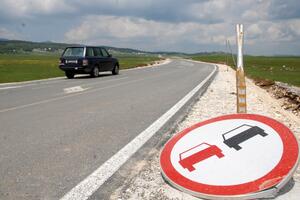 Obustava saobraćaja na putu Ribarevina-Mojkovac